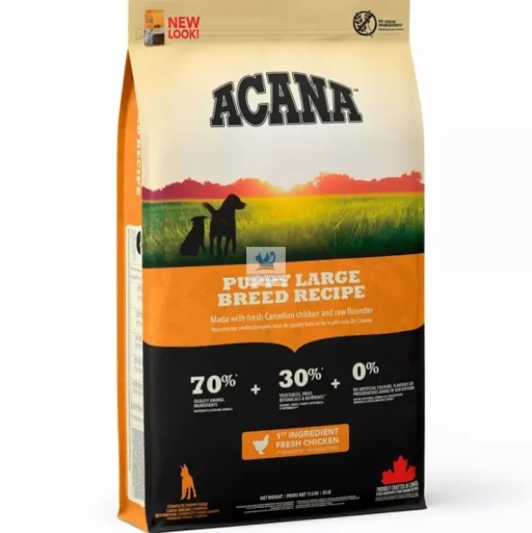 Acana Puppy Large Breed Natural Pollo-Huevo-Pescado-Verdura Pienso para Perros