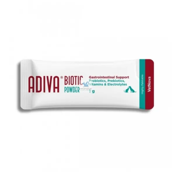 ADIVA BIOTIC POWDER 30x1 g (SOBRES) Salud Digestiva de perros y gatos