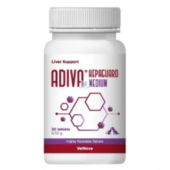 ADIVA HEPAGUARD 30 Comprimidos protector hepatico para perros y gatos
