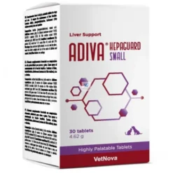 ADIVA HEPAGUARD 30 Comprimidos protector hepatico para perros y gatos