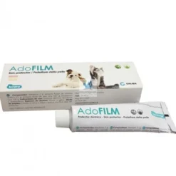 ADO FILM 60 gramos Crema Calmante y Cicatrizante para Perros y Gatos