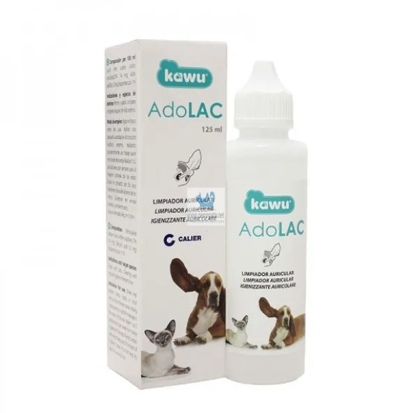 ADOLAC 125 ml Lóción Otica para Perros y Gatos