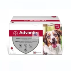 Advantix 10-25 Kg Pipetas para Perros Antiparasitario Externo
