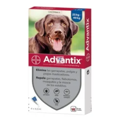 Advantix Más de 25 Kg Pipetas para perros Antiparasitario Externo
