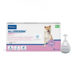 ALLERDERM SPOT-ON Pipetas 6x4 ml (+10 Kg) Proteccion Dérmica Perros y Gatos