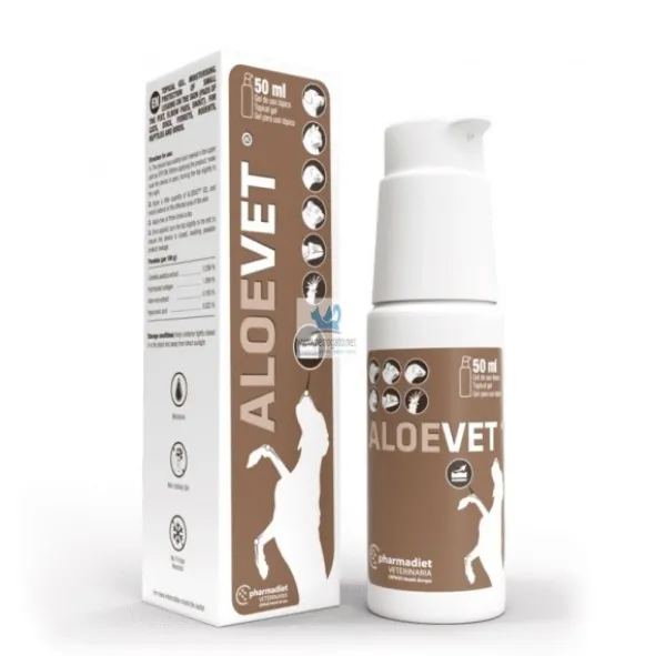 ALOEVET Gel 50 ml Cicatrizante para Perros y Gatos