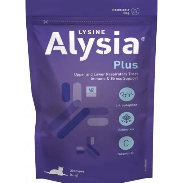ALYSIA PLUS 30 CHEWS Herpesvirus Felino