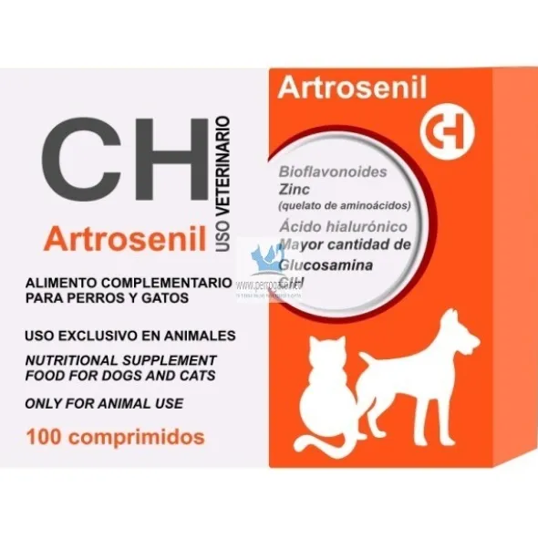 ARTRO SENIL Comprimidos Condroprotector para Perros y Gatos