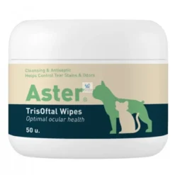 ASTER TRISOFTAL WIPES 50 Toallitas Limpieza Ocular en Perros y Gatos