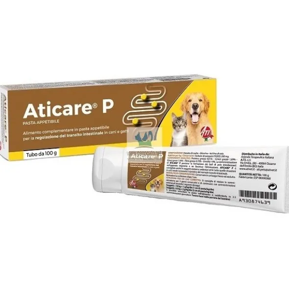 ATICARE-P 100 gr Regulador intestinal en perros y gatos