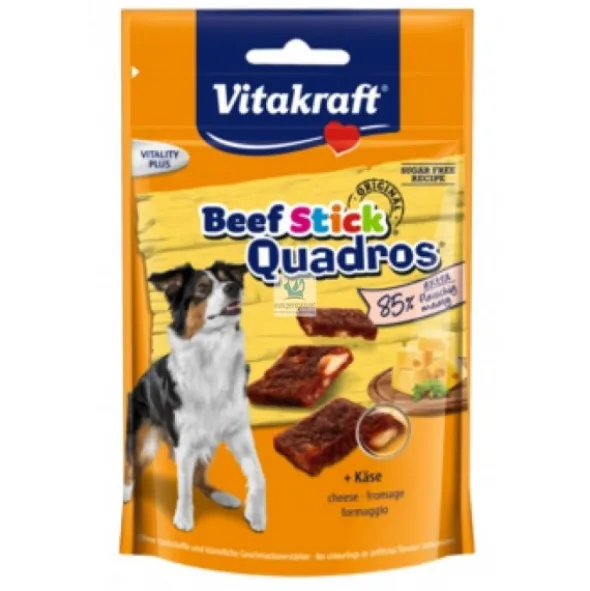 BEEF STICK PERRO QUADROS 7x70 g Snacks para Perros
