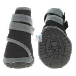 BOTA PERRO PROTECCION ACTIVE GRIS/NEGRO 2 unidades Accesorios para perros