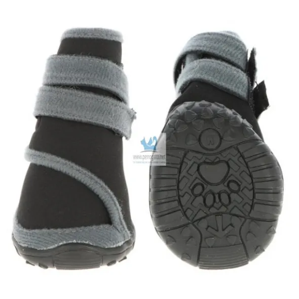 BOTA PERRO PROTECCION ACTIVE GRIS/NEGRO 2 unidades Accesorios para perros