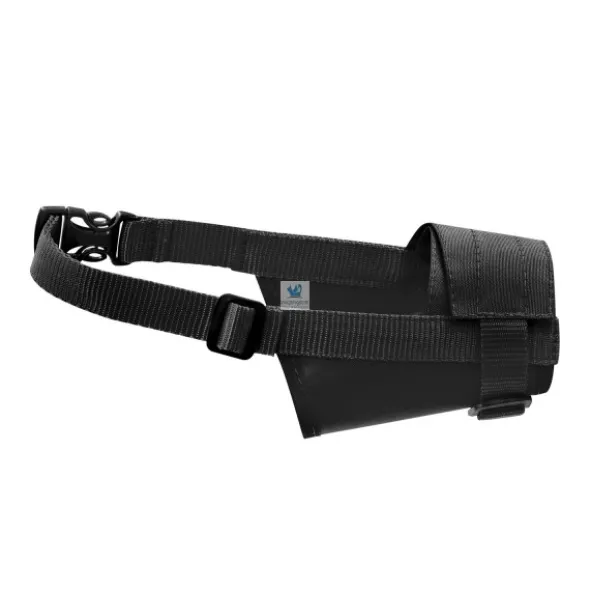 BOZAL NYLON DOG EXTREME AJUSTABLE NEGRO Bozales para Perros