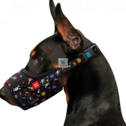 BOZAL NYLON WAUDOG CUADROS ROJOS Bozales para Perros