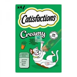 CATISFACTIONS CREMOSO CATNIP 11X4X10 g Snack para gatos