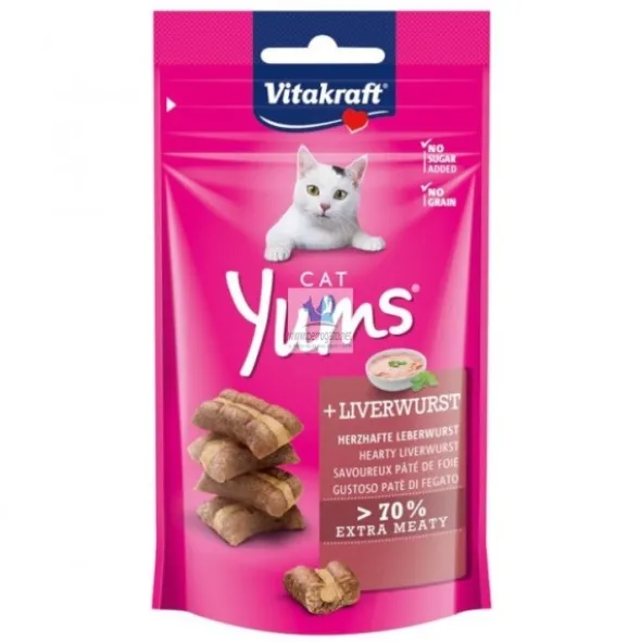 CAT YUMS 9x40 g Snacks para gatos