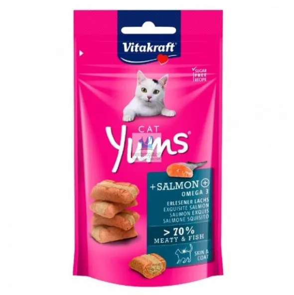 CAT YUMS 9x40 g Snacks para gatos