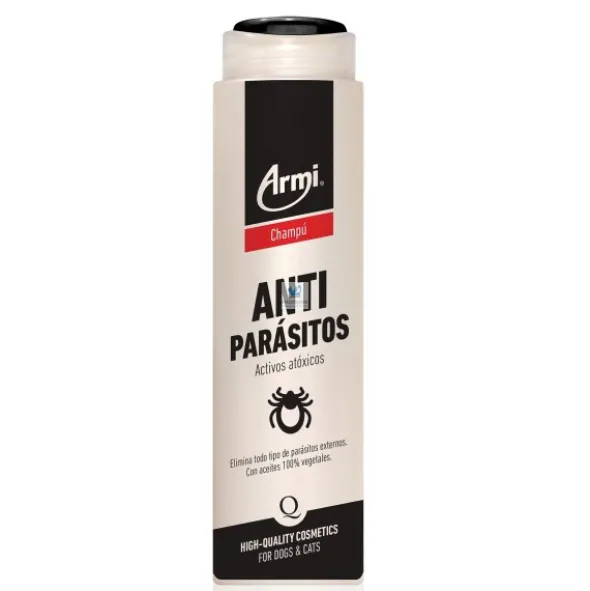 CHAMPU ANTIPARASITARIO ARMI Champu para Perros