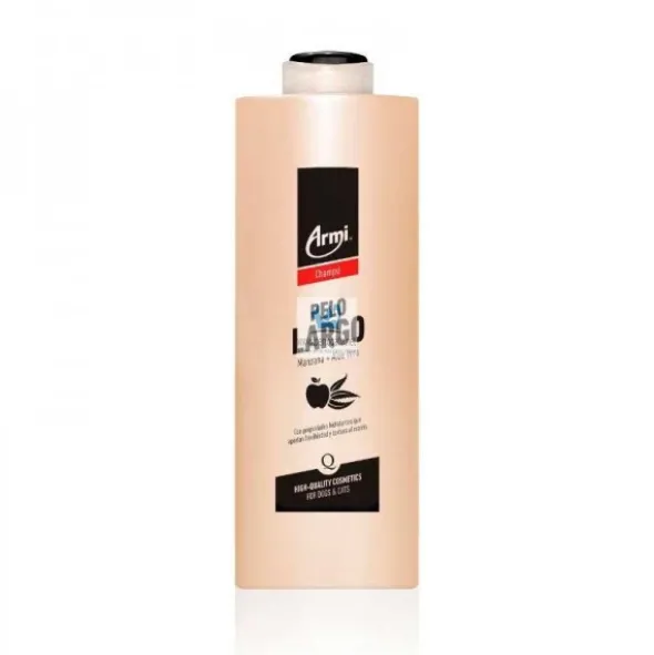 CHAMPU PELO LARGO MANZANA Y ALOE VERA ARMI Champu para perros