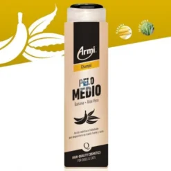 CHAMPU PELO MEDIO BANANA + ALOE ARMI Champu para Perros