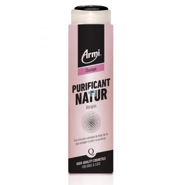 CHAMPU PURIFICANTE NATUR ARMI ml Peluqueria de Perros y Gatos