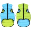 CHAQUETA AIRYVEST REVERSIBLE AZUL-VERDE Varias Tallas Ropa para Perros