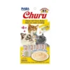 CHURU CAT POLLO-QUESO 4 X 14 g (Caja 12 ud) Comida para gatos