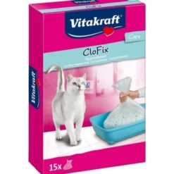 CLOFIX BOLSAS BANDEJA GATO 15 UNIDADES