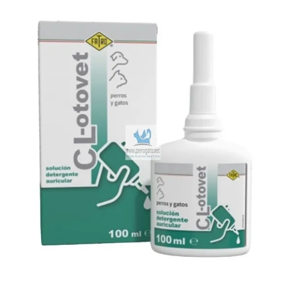 CL-OTOVET 100 ml Limpieza Auricular en Perros y Gatos