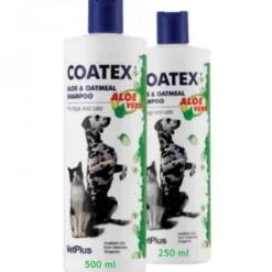 COATEX Champu Aloe y Avena Champu para Perros y Gatos