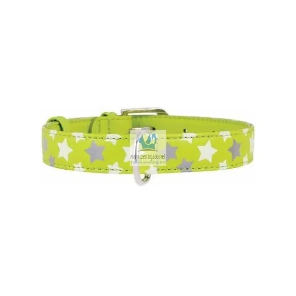 COLLAR CUERO ESTRELLA Varios Colores y Medidas Collares para Perros