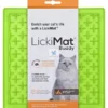 COMEDERO ANTIESTRES LICKIMAT GATO BUDDY NARANJA Comedero para Gatos
