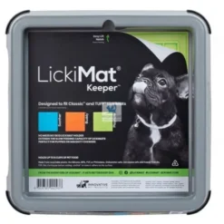COMEDERO ANTIESTRES LICKIMAT KEEPER GRIS Comedero para perros