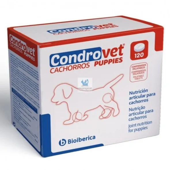 CONDROVET FORCE HA CACHORROS 120 Comprimidos Condroprotector para perros
