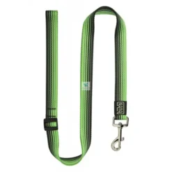 CORREA BUB´S EXTENSIBLE 40 mm 1-1,6 m VERDE Correas para Perros