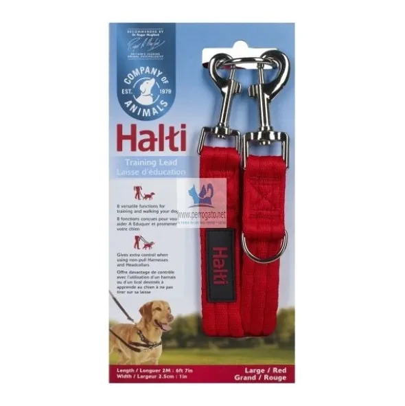 CORREA HALTI TRAINING ROJA Correas para Perros