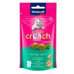 CRISPY CRUNCH GATO 8x60 g DENTAL Snack para gatos
