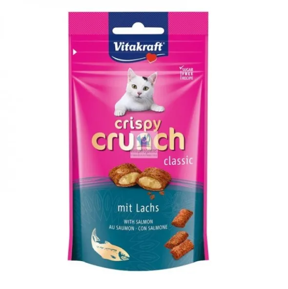 CRISPY CRUNCH GATO 8x60 g Snack para gatos