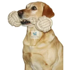 CUERDA FORMA DE PESA COTON Juguete para Perros