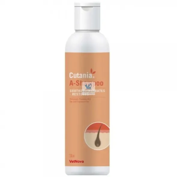 CUTANIA A - CHAMPU (GLYCOZOO) Dermatológico para Perros, Gatos y Caballos