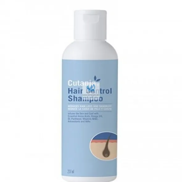 CUTANIA HAIR CONTROL SHAMPOO 236 ml Champu para Perros y Gatos