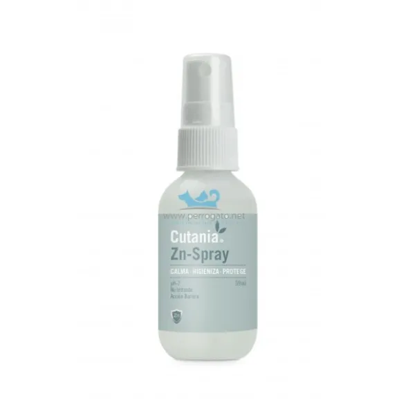 CUTANIA Zn-Spray Dermatitis y alergias en Perros, Gatos y Caballos