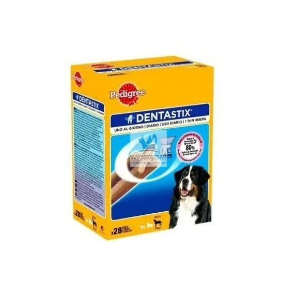 DENTASTIX 4 Cajas de 28 Barritas Snack Dental para Perros