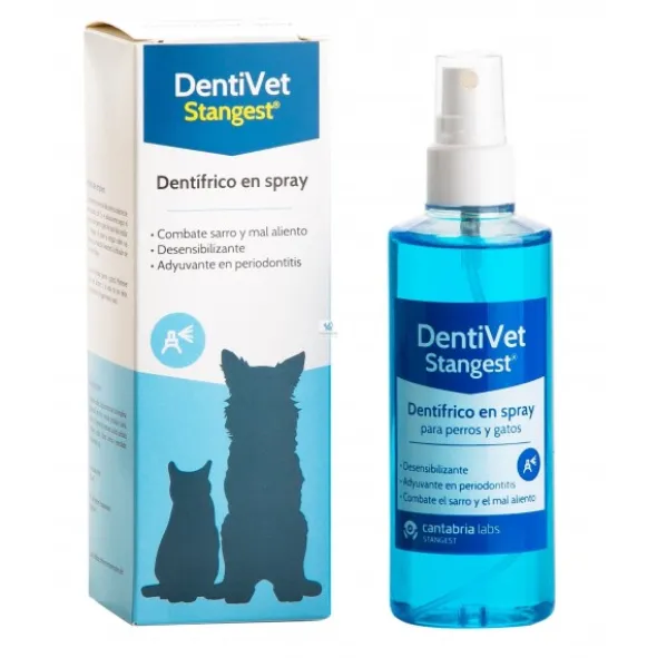 DENTIVET PROTECCION TOTAL 125 ml Spray Higiene Bucal en Perros