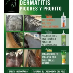 DERFEN CLEAR LOTION Dermatitis en caballos