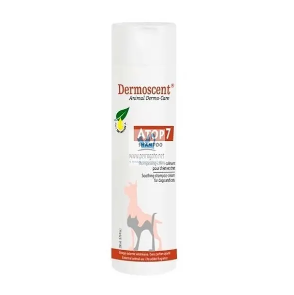 DERMOSCENT ATOP 7 CHAMPÚ PERRO Y GATO 200 ml Champu antialergico