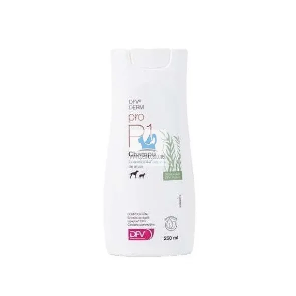 DFV DERM PRO P1 CHAMPÚ 250 ml Champu de Tratamiento para Perros