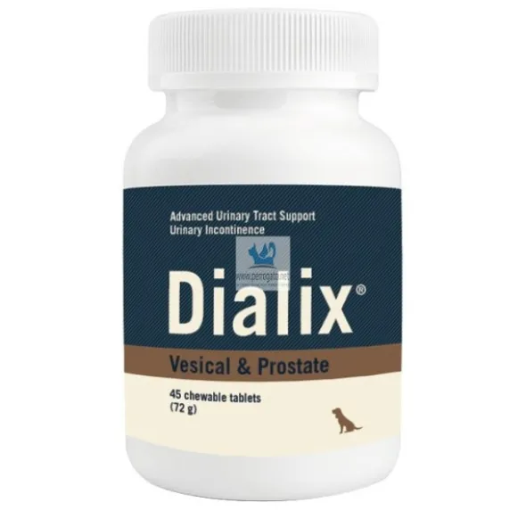DIALIX VESICAL & PROSTATE 45 Comprimidos Perros con problemas de Próstata