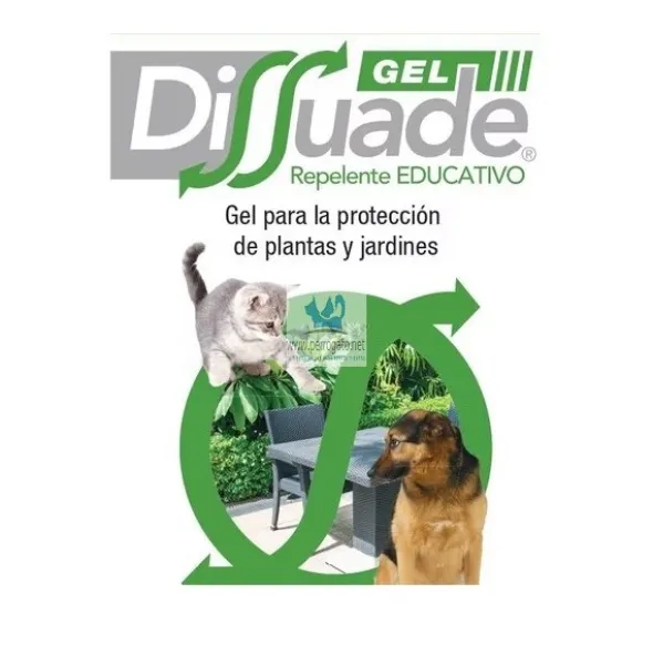 DISSUADE GEL 500 ml Antimicciones para Perros y gatos